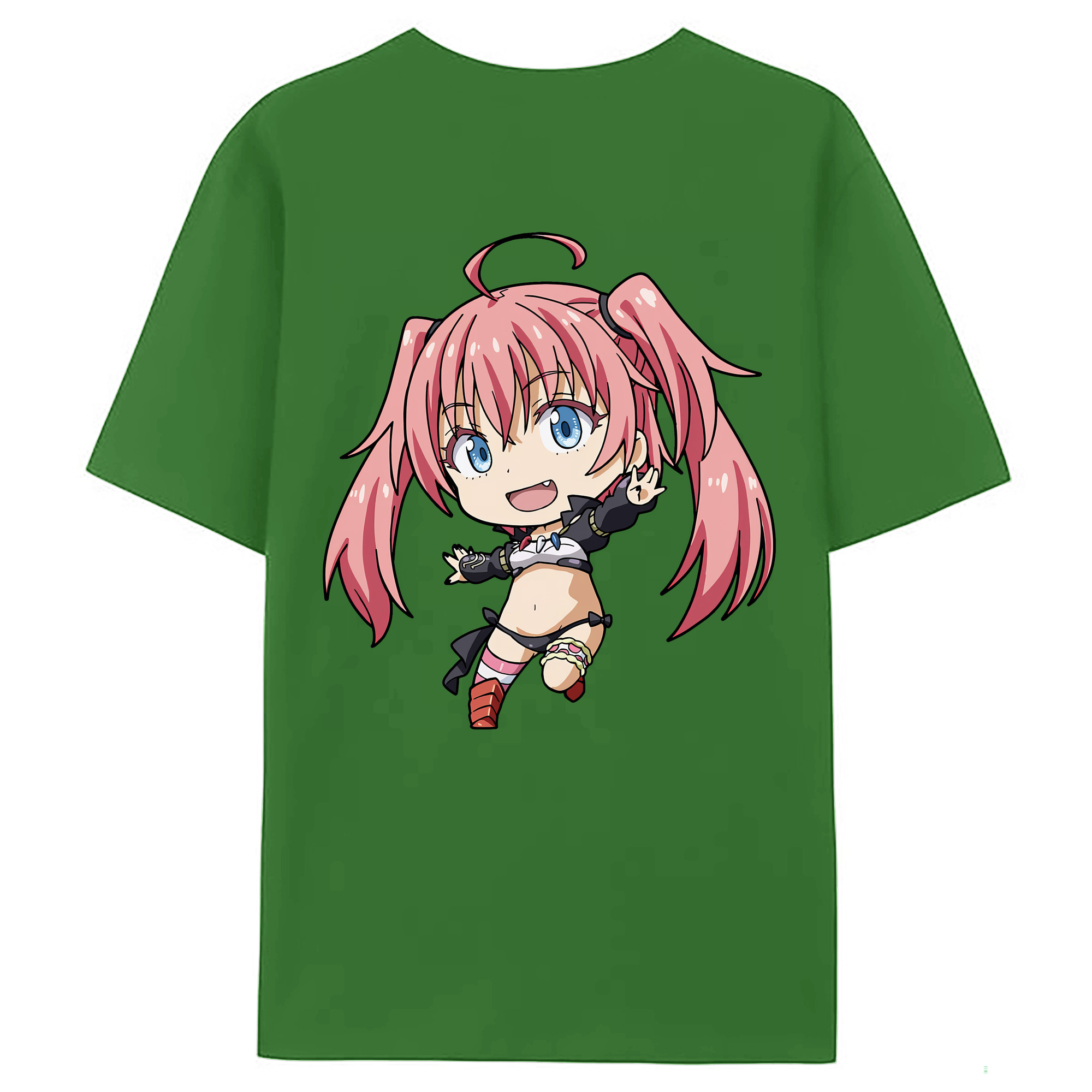 （画像用） 転スラ Regarding Reincarnated to Slime レディース半袖Tシャツ(バックプリント)